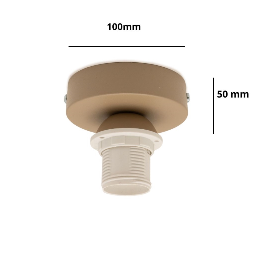 Brilagi - Plafonieră PARTY 1xE27/60W/230V Ø 10 cm bej