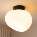 BRILAGI - Plafonieră PEBBLES 1xE27/40W/230V Ø 20 cm neagră