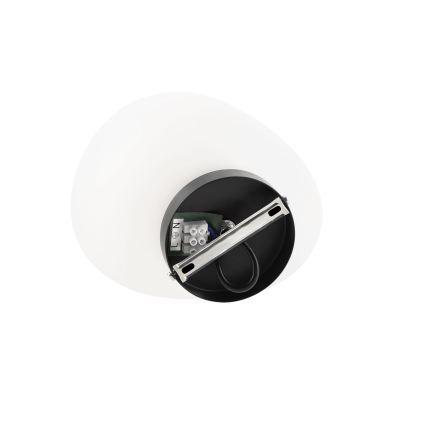 BRILAGI - Plafonieră PEBBLES 1xE27/40W/230V Ø 20 cm neagră
