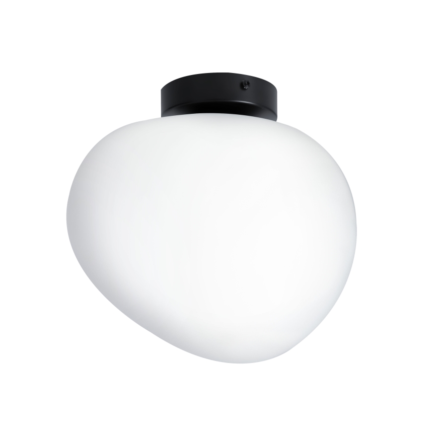 BRILAGI - Plafonieră PEBBLES 1xE27/40W/230V Ø 30 cm neagră