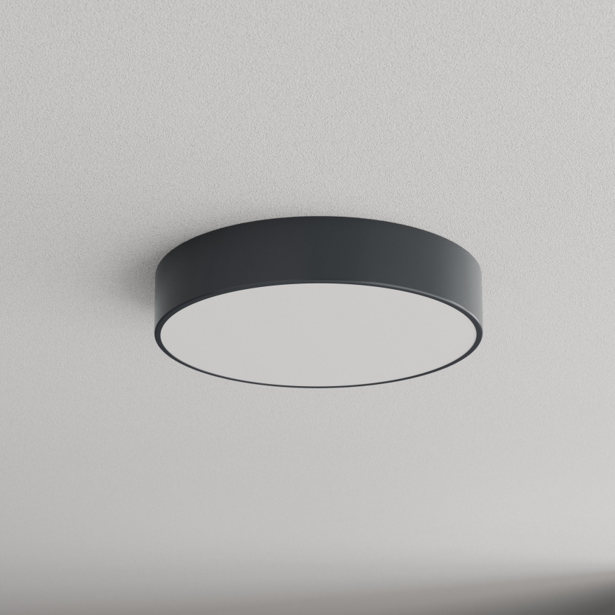 Brilagi - Plafonieră de baie CLARE 3xE27/24W/230V Ø 40 cm antracit IP54