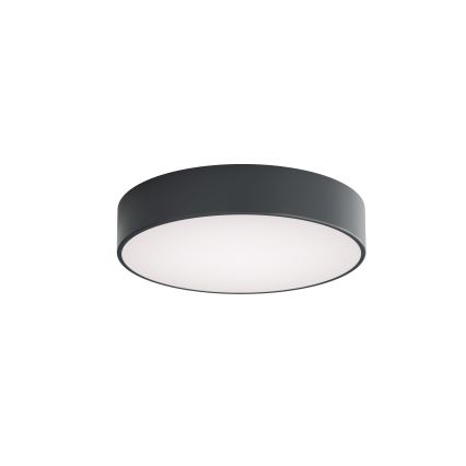 Brilagi - Plafonieră de baie cu senzor de mișcare și senzor crepuscular CLARE 3xE27/24W/230V Ø 40 cm antracit IP54