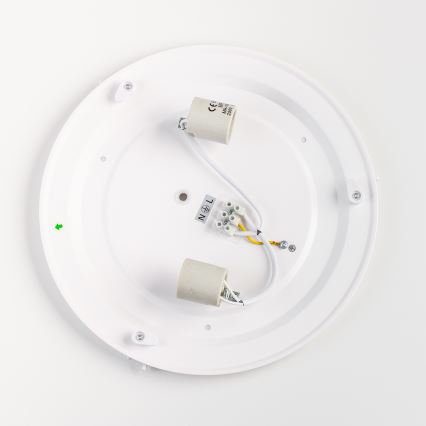 Brilagi - Plafonieră pentru baie POOL, 2x E27/15W/230V, Ø 30 cm, IP54, bej