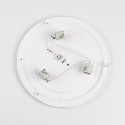 Brilagi - Plafonieră pentru baie POOL 3xE27/15W/230V Ø 40 cm IP54 neagră