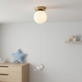 BRILAGI - Plafonieră pentru copii ASTRO 1xE14/15W/230V albă