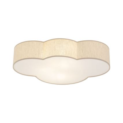 Brilagi - Plafonieră pentru copii NIMBUS 4xE27/15W/230V 46x63 cm bej
