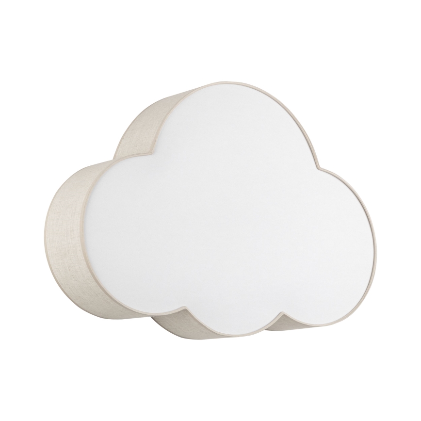 Brilagi - Plafonieră pentru copii NIMBUS 4xE27/15W/230V 46x63 cm bej