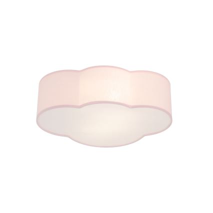 Brilagi - Plafonieră pentru copii NIMBUS MINI 2xE27/15W/230V 31x43 cm roz