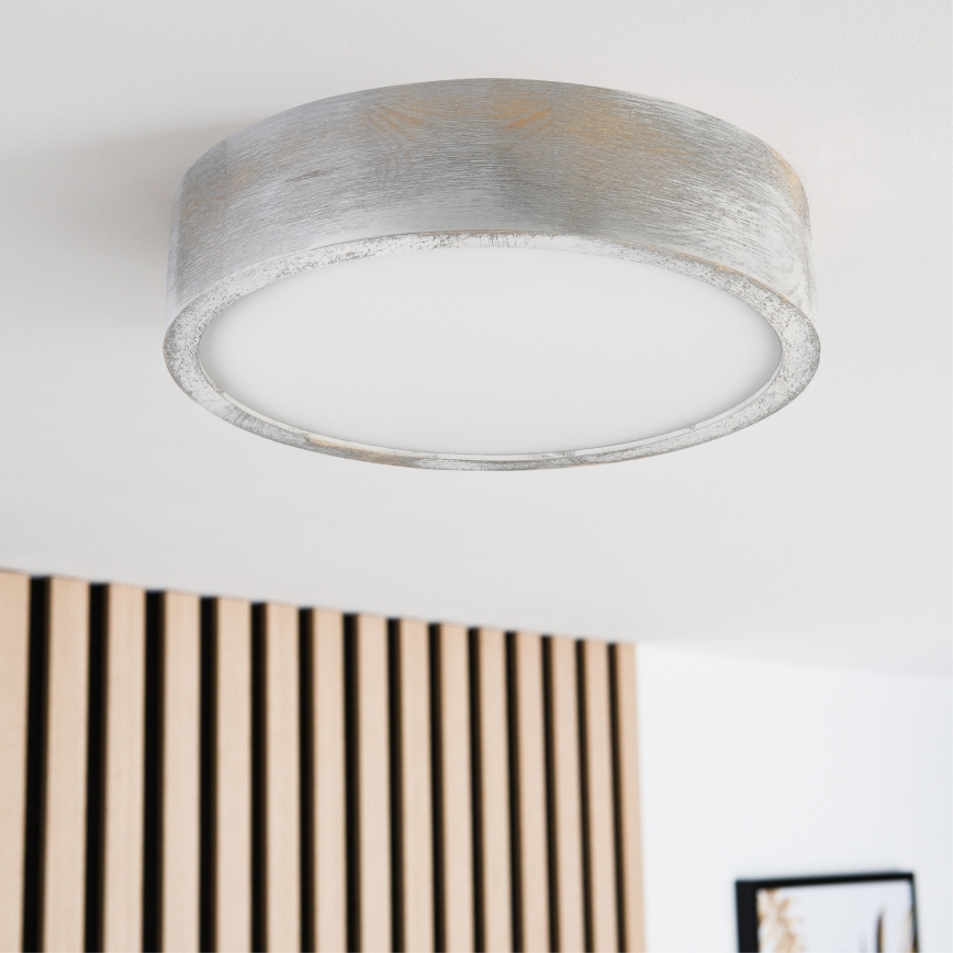 Brilagi - Plafonieră PINO 1xE27/15W/230V pin/argintiu Ø 27,5 cm