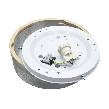 Brilagi - Plafonieră PINO 1xE27/15W/230V pin/argintiu Ø 27,5 cm