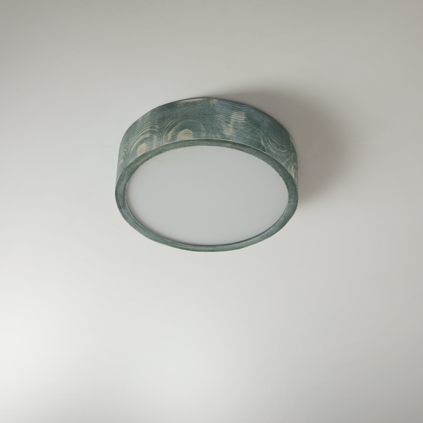 Brilagi - Plafonieră PINO 1xE27/15W/230V pin/verde Ø 27,5 cm