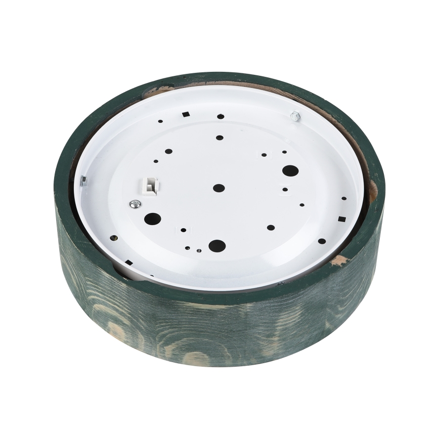 Brilagi - Plafonieră PINO 1xE27/15W/230V pin/verde Ø 27,5 cm