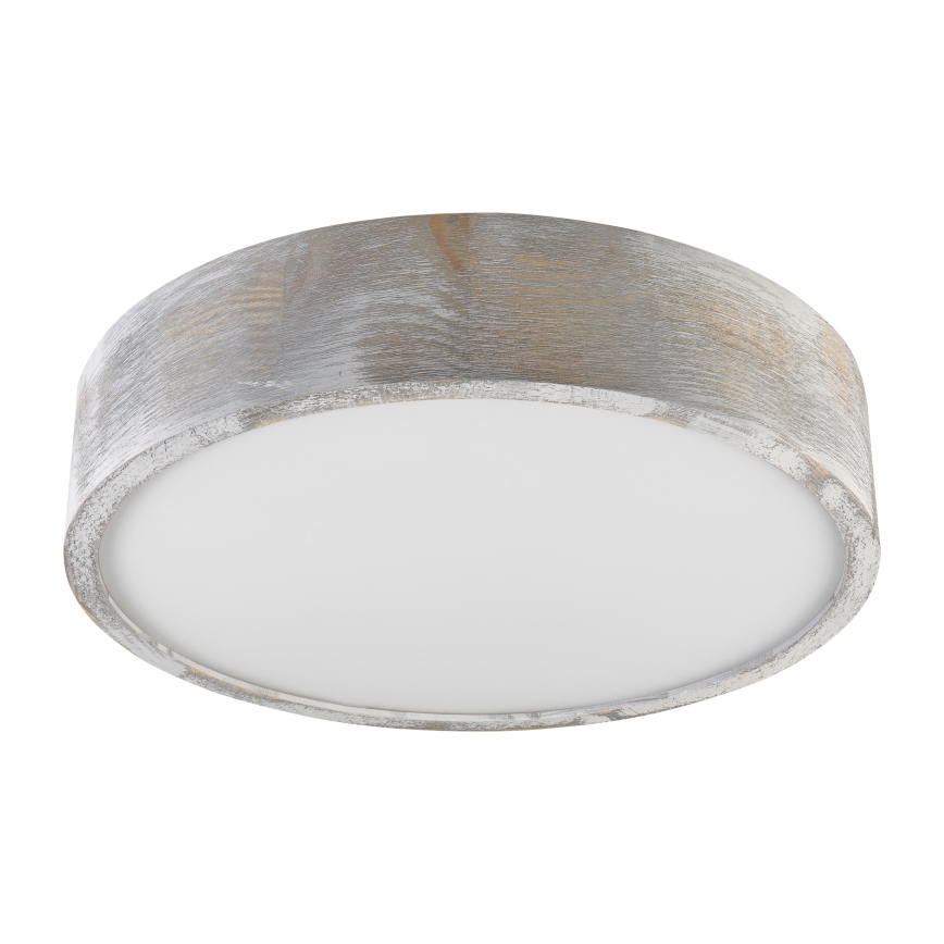 Brilagi - Plafonieră PINO, 2xE27/15W/230V, pin/argintiu, Ø 37,5 cm