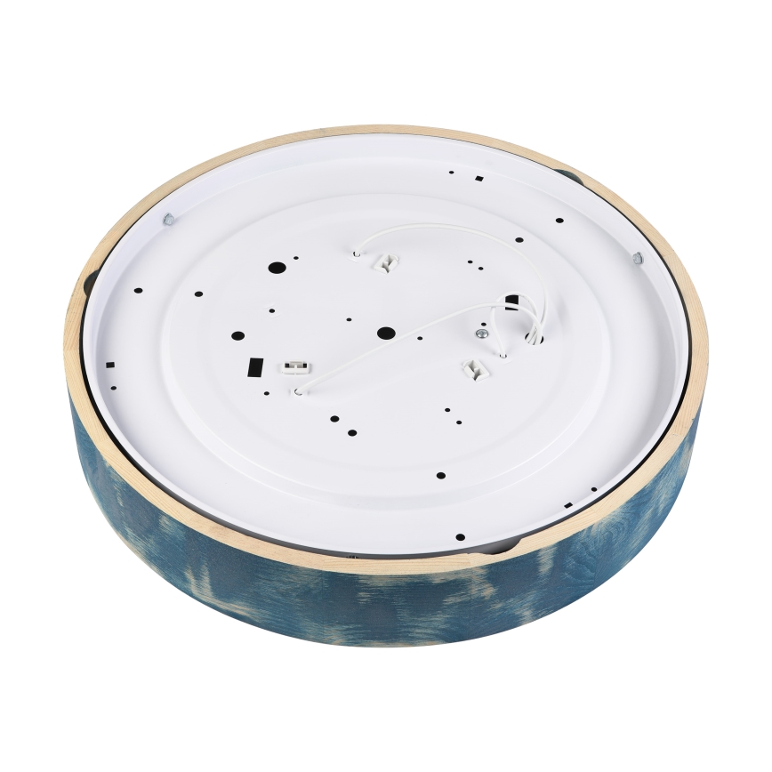 Brilagi - Plafonieră PINO 3xE27/15W/230V pin/albastru Ø 47,5 cm
