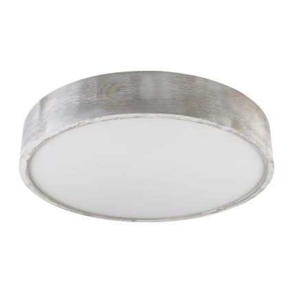 Brilagi - Plafonieră PINO 3xE27/15W/230V pin/argintiu Ø 47,5 cm