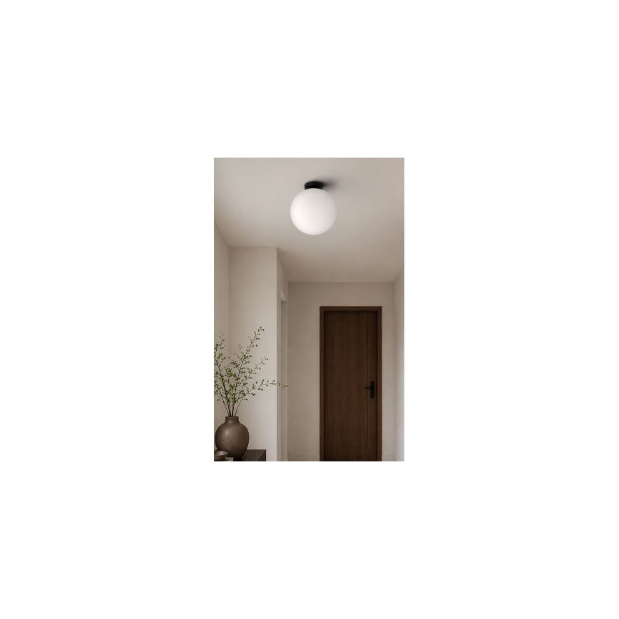 BRILAGI - Plafonieră POLOS 1xE27/40W/230V Ø 30 cm neagră