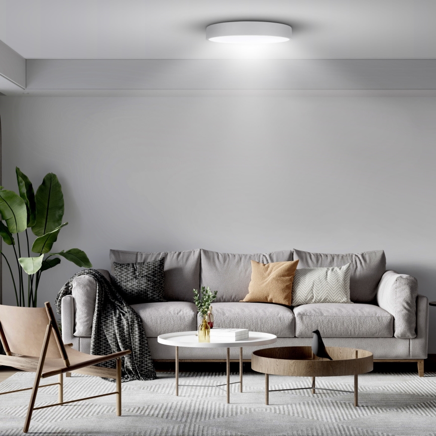 Brilagi - Plafonieră POOL LED, 36W, 230V, 3000/4500/6000K, Ø30 cm, albă