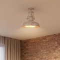 Brilagi - Plafonieră PYRONIC, 1 x E27 (40 W), 230 V, Ø 32 cm, crem cu patină