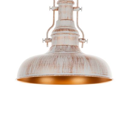 Brilagi - Plafonieră PYRONIC, 1 x E27 (40 W), 230 V, Ø 32 cm, crem cu patină