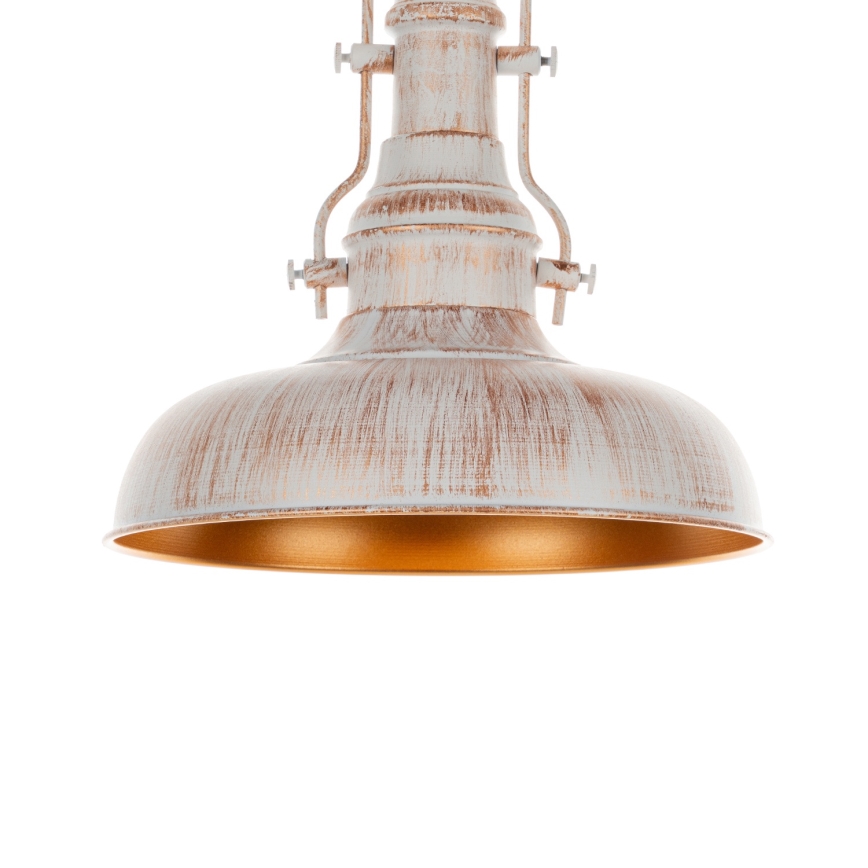 Brilagi - Plafonieră PYRONIC, 1 x E27 (40 W), 230 V, Ø 32 cm, crem cu patină