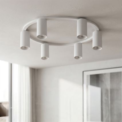 Brilagi - Plafonieră SELE 6xGU10/30W/230V albă