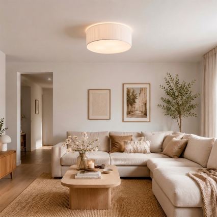 Brilagi - Plafonieră SIRIJA MODERN 2xE27/60W/230V Ø 35 cm albă