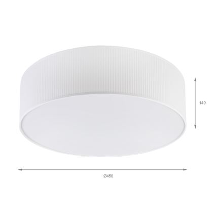 Brilagi - Plafonieră SIRIJA MODERN 4xE27/60W/230V, Ø 45 cm, albă