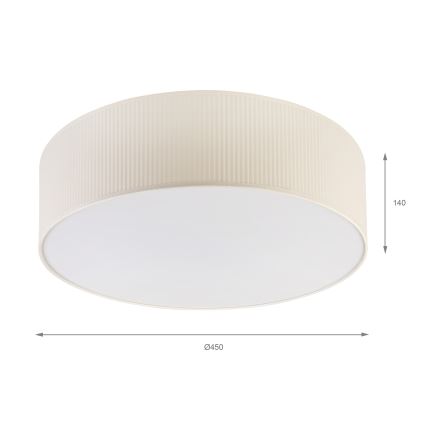 Brilagi - Plafonieră SIRIJA MODERN 4xE27/60W/230V Ø 45 cm crem