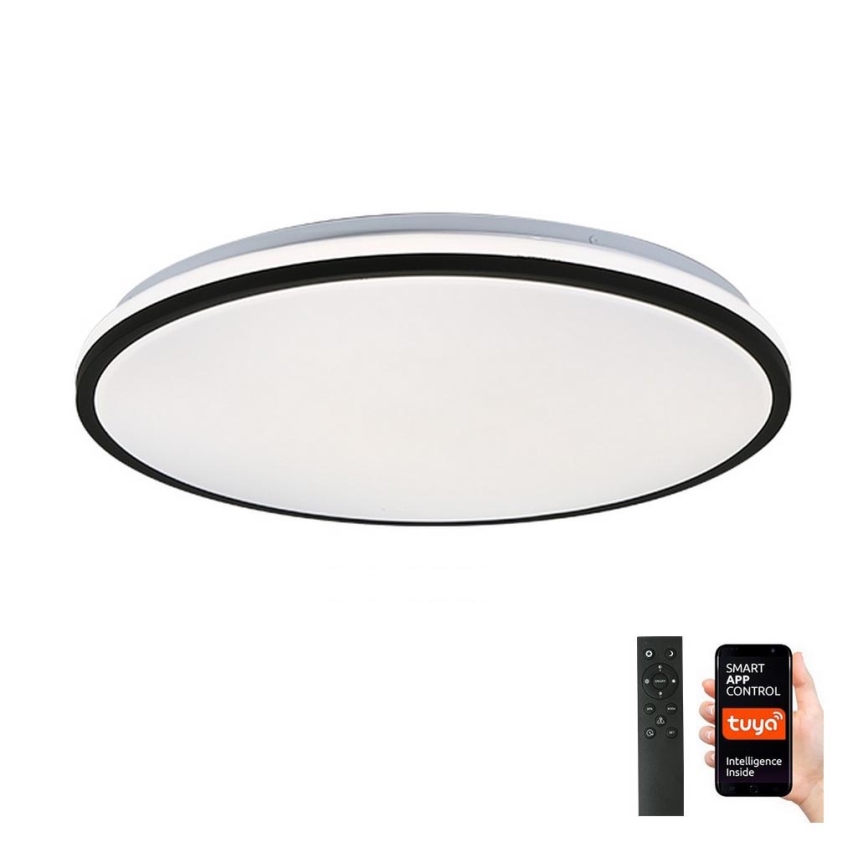 Brilagi - Plafonieră LED dimabilă SMART, 36W, 230V, Ø48 cm, 3000–6000K, Wi‑Fi Tuya Beacon + telecomandă