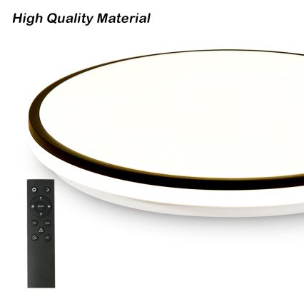 Brilagi - Plafonieră LED dimabilă SMART, 36W, 230V, Ø48 cm, 3000–6000K, Wi‑Fi Tuya Beacon + telecomandă