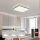 Brilagi - Plafonieră SMART LED dimabilă, 36W/230V, 53x53 cm, 3000-6000K, Wi-Fi Tuya Beacon + telecomandă
