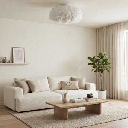 Brilagi - Plafonieră SOLEAIR 1x E27/40W/230V Ø 45 cm albă