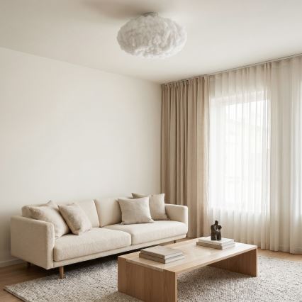 Brilagi - Plafonieră SOLEAIR 2xE27/40W/230V, Ø 60 cm, albă