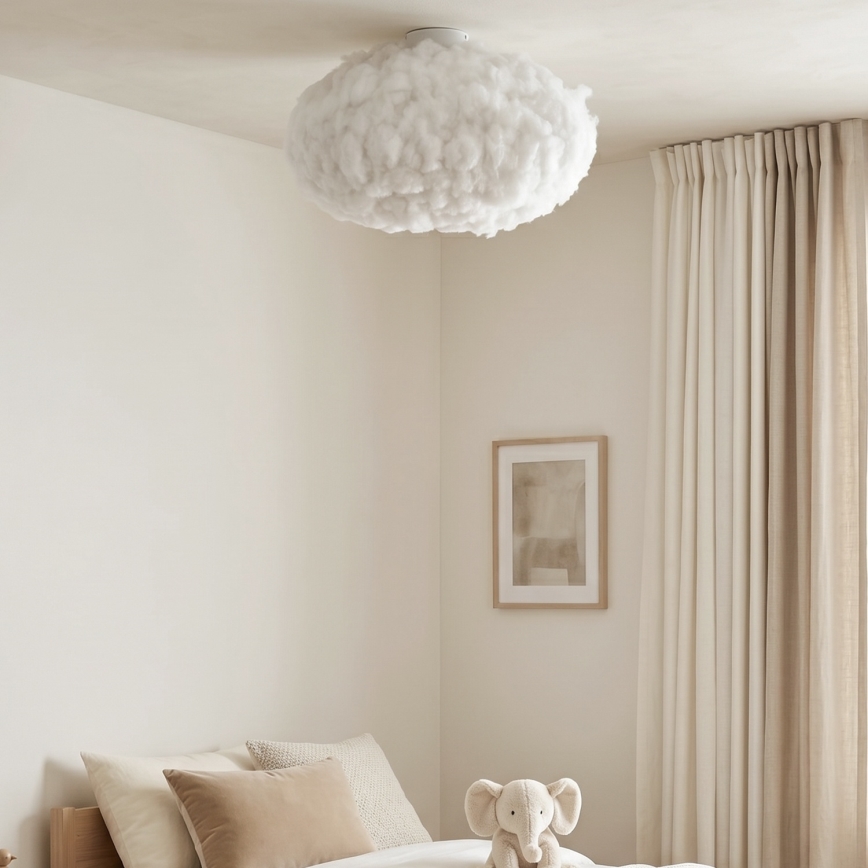 Brilagi - Plafonieră SOLEAIR 2xE27/40W/230V, Ø 60 cm, albă