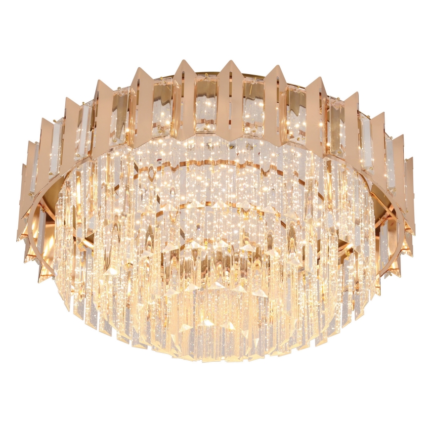 Brilagi - Plafonieră SPECTRA 5xE14/40W/230V diam. 48 cm aurie