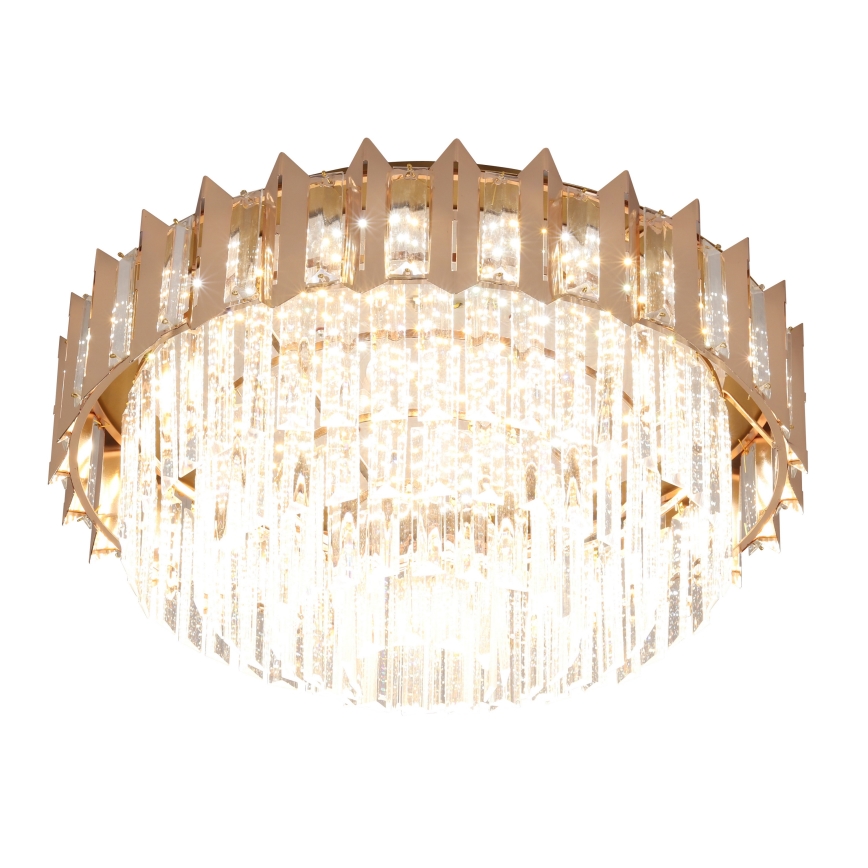 Brilagi - Plafonieră SPECTRA 5xE14/40W/230V diam. 48 cm aurie