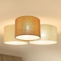 BRILAGI - Plafonieră SPIDER 3xE27/15W/230V 60x70 cm bej/crem