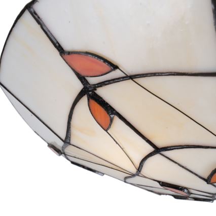 Brilagi - Plafonieră Tiffany din vitralii FOLIA 2xE27/60W/230V Ø 40 cm