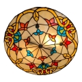 Brilagi - Plafonieră Tiffany din vitralii MIRABELLA 3xE27/60W/230V, Ø 40 cm