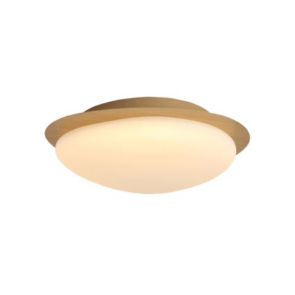 Brilagi - Plafonieră VISBY WOOD LED, 18 W, 230 V, Ø 38 cm, maro