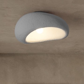 BRILAGI - Plafonieră WABI SABI 1xE27/60W/230V Ø 40 cm gri