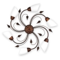 BRILAGI - Plafonieră WILLOW 6xE27/40W/230V Ø 75 cm bronz