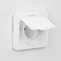 Brilagi - Priză încastrată pentru bucătărie INBOX IP55 albă dreptunghiulară