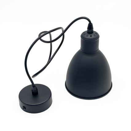 Brilagi RIDDY - Lustră LED pe cablu, 1xE27/60W/230V, neagră