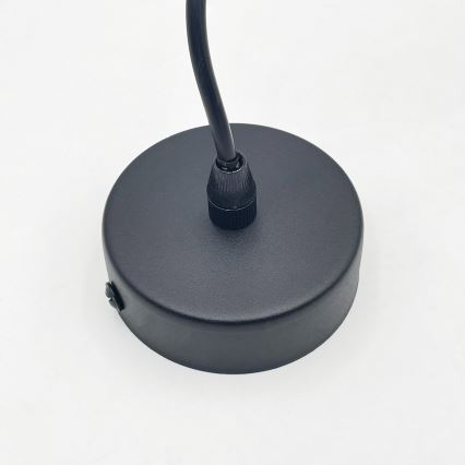 Brilagi RIDDY - Lustră LED pe cablu, 1xE27/60W/230V, neagră