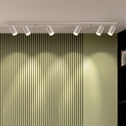 Brilagi - Spot LED RGBW reglabil SELE DIAMANT 6xGU10/6,5W/230V 2700-6500K Wi-Fi alb