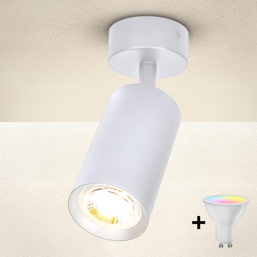Brilagi SELE - Spot LED RGBW dimabil 1xGU10/6,5W/230V 2700-6500K alb