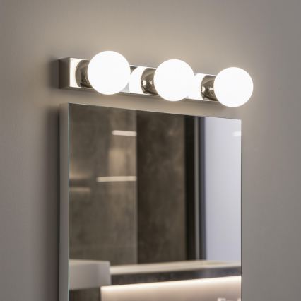 BRILAGI - SET 2x LED Aplică de perete pentru baie HOLLYWOOD 3xLED/3W/230V 39 cm IP44 crom lucios