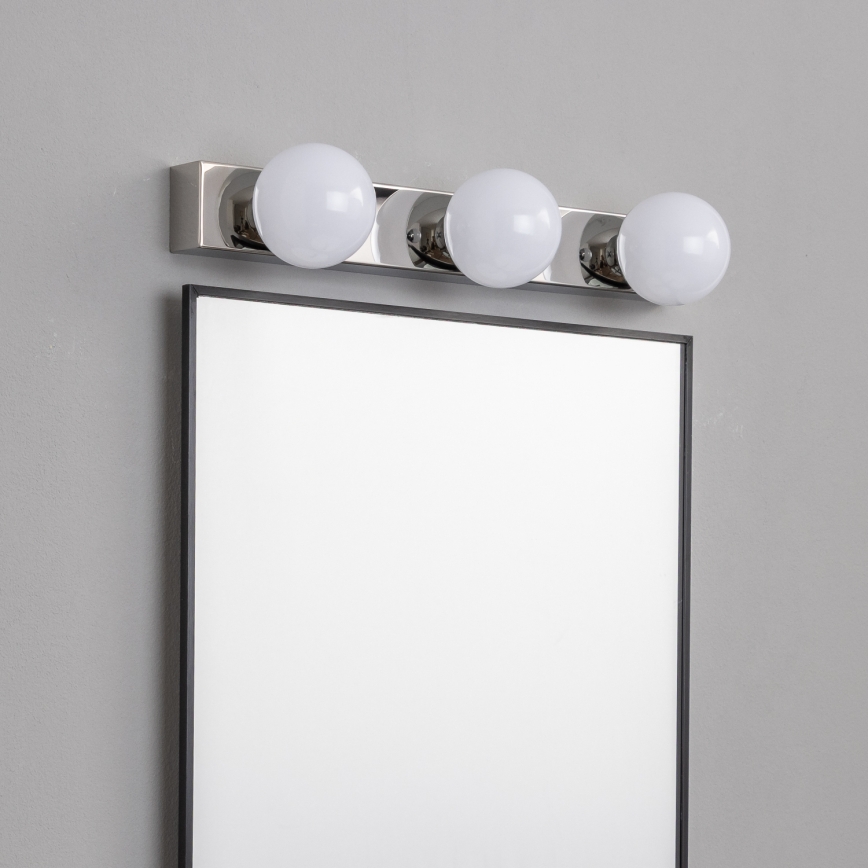 BRILAGI - SET 2x LED Aplică de perete pentru baie HOLLYWOOD 3xLED/3W/230V 39 cm IP44 crom lucios