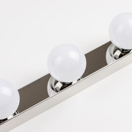BRILAGI - SET 2x LED Aplică de perete pentru baie HOLLYWOOD 3xLED/3W/230V 39 cm IP44 crom lucios